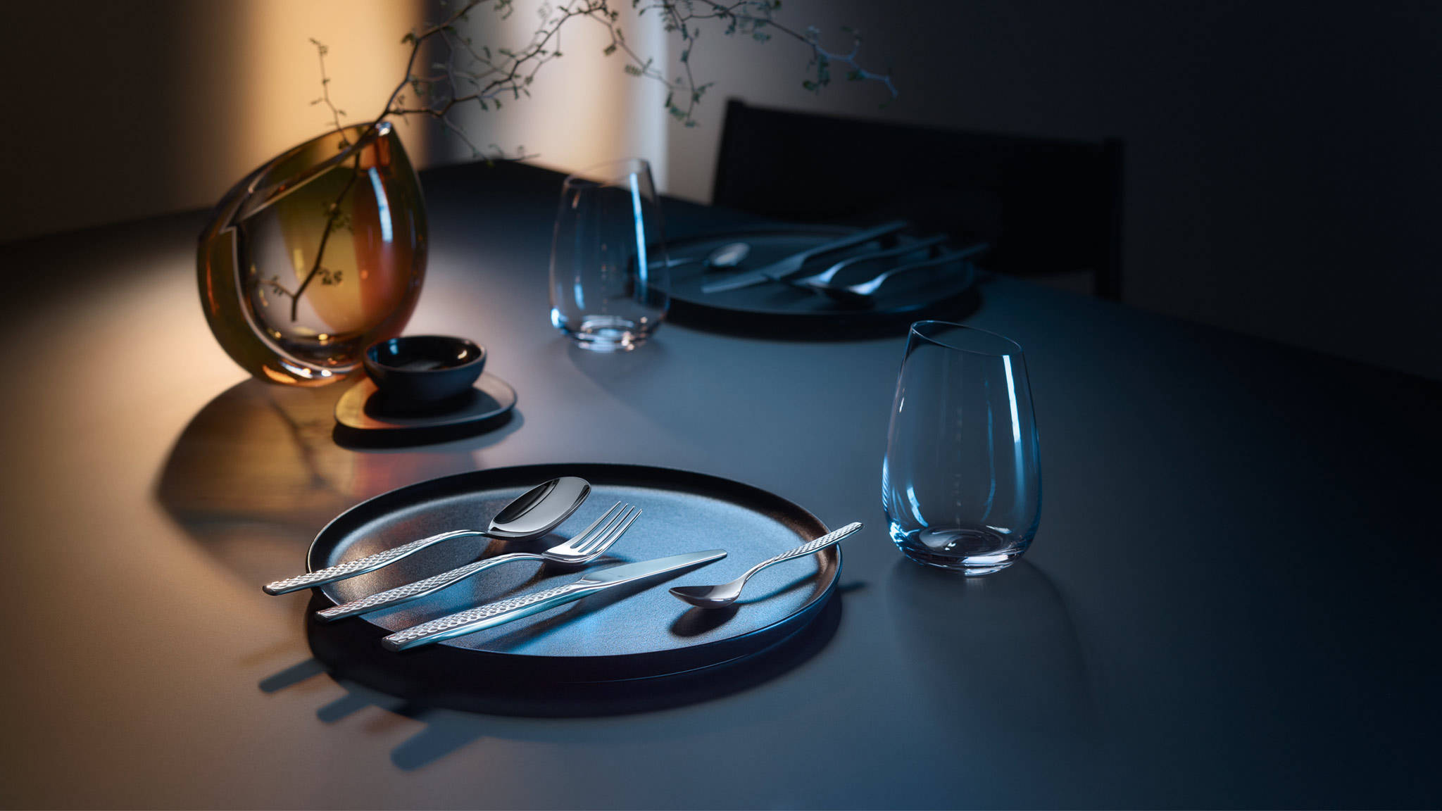WMF Cutlery Set Merit Cromargan Protect Stainless Steel Polished Extremely Scratch Resistant with Inserted Blade (30-Pieces for 6 People) : Home & Kitchen