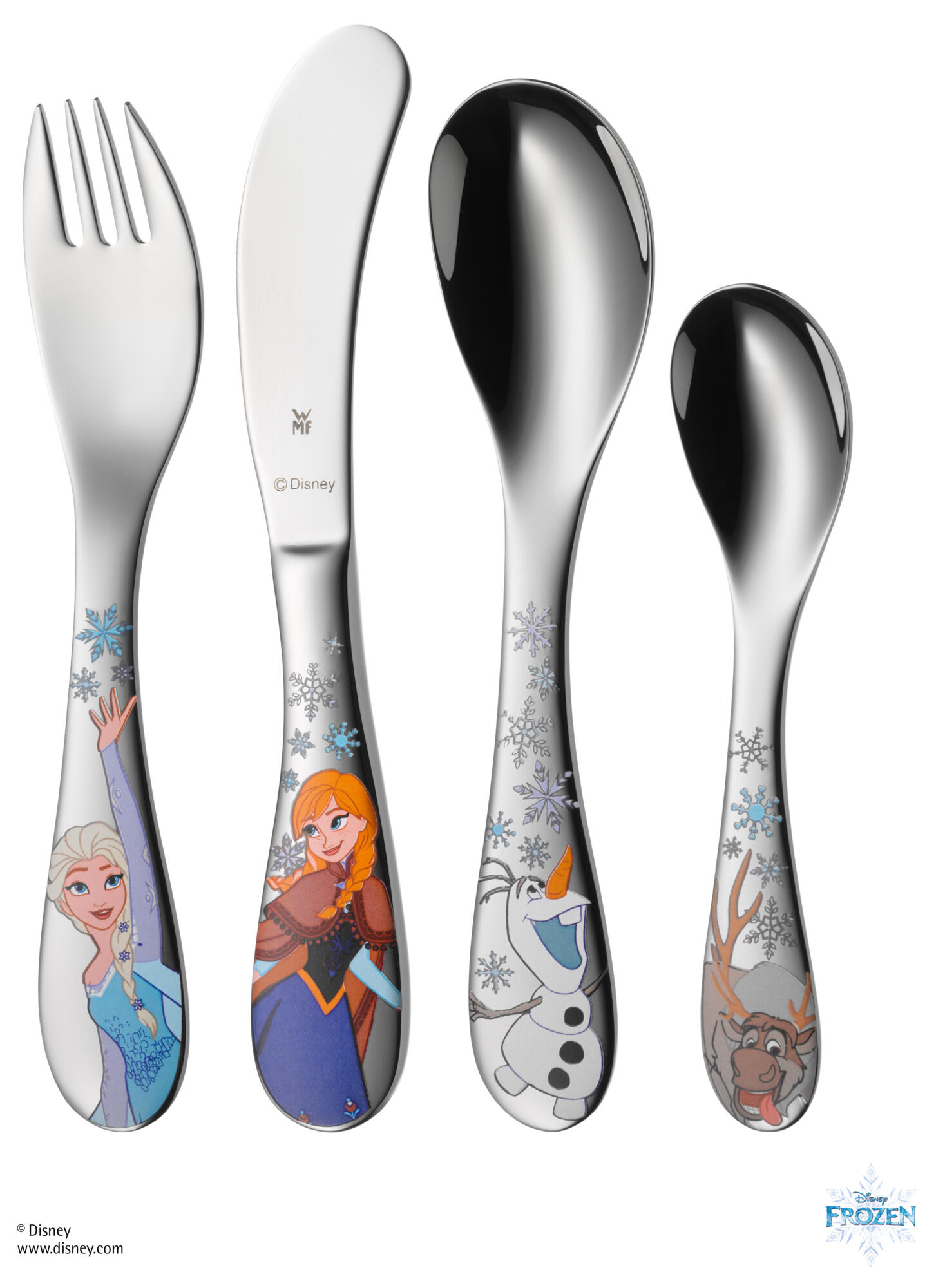 Kids cutlery set Disney Frozen, 4-piece