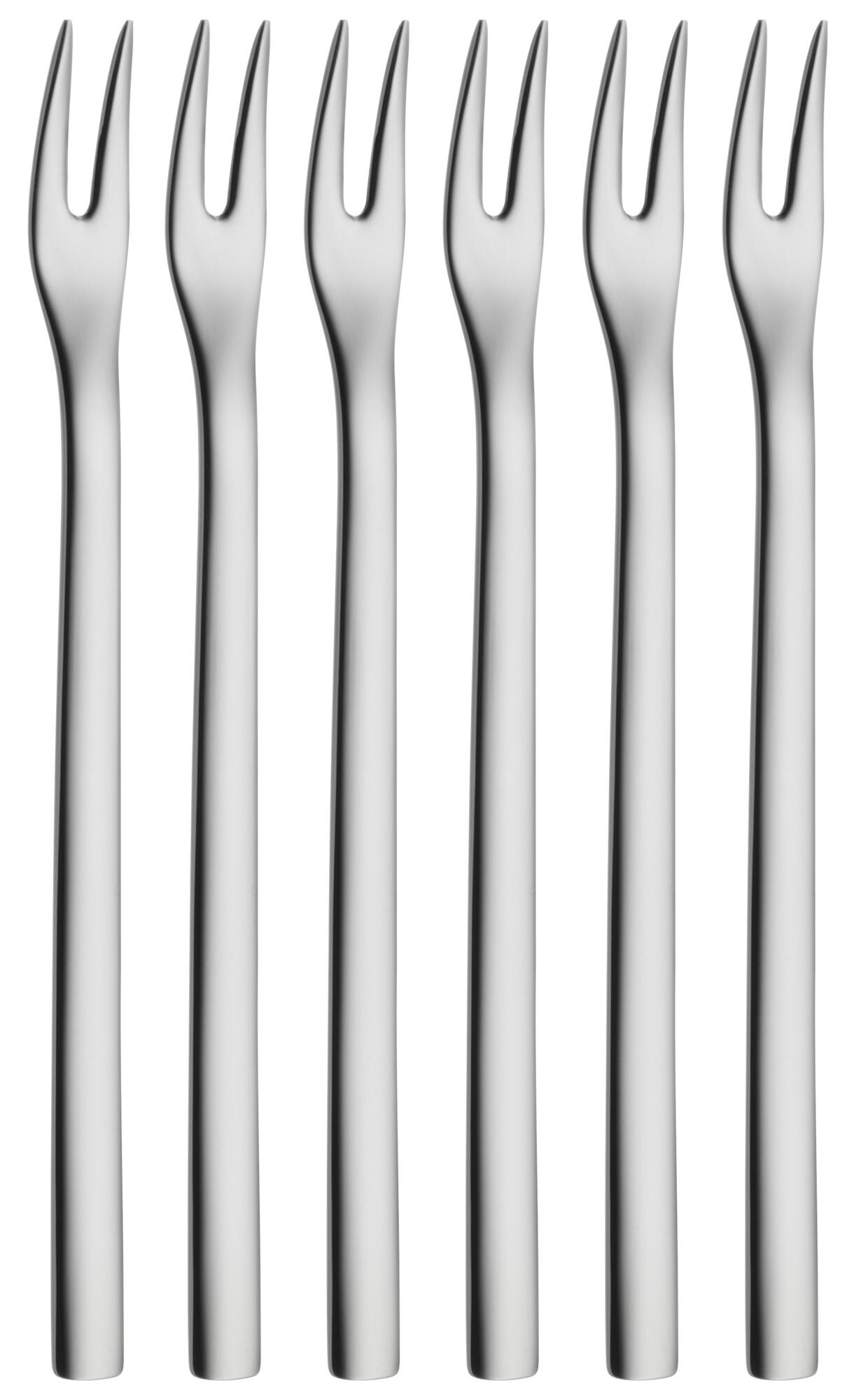 Cocktail fork set NUOVA, 6-piece