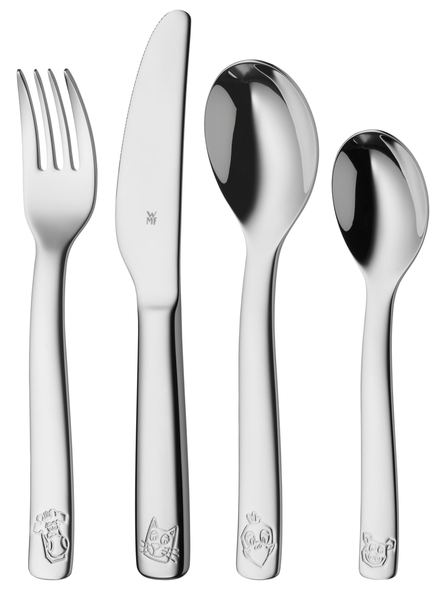 Kids cutlery set Farm, 4-piece