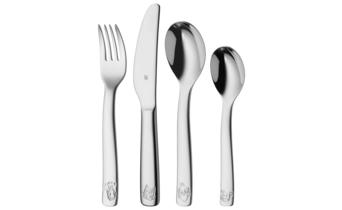 WMF Janosz Children Cutlery age 3 years with name engraved back 4 pieces 