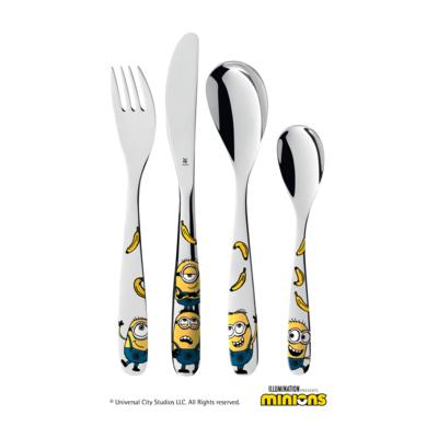 Kids cutlery set Minions, 4-piece