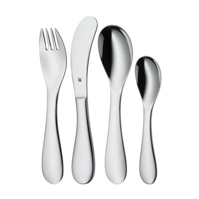 Kids cutlery set Knuddel, 4-piece