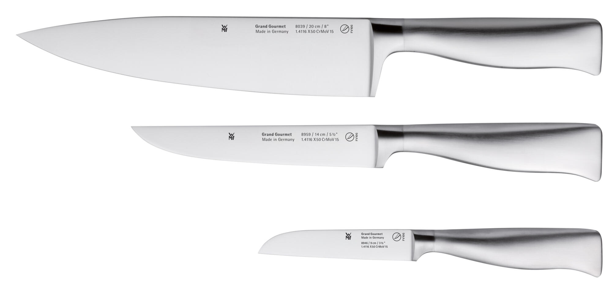 GRAND GOURMET Knife set, 3-pieces