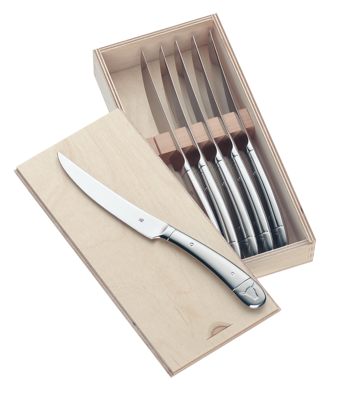 Steak knive set, 6-piece