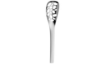 NUOVA Perforated serving spoon, large