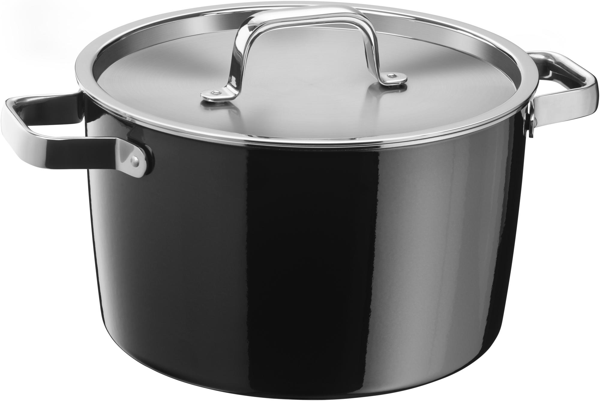 Nauwgezet dak gevechten Soup Pot Fusiontec Aromatic 24cm Black | WMF Nordics