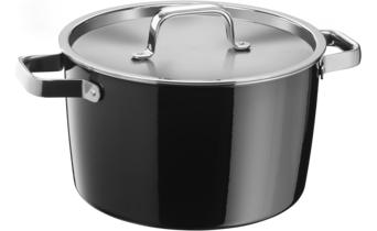 Soup Pot Fusiontec Aromatic 24cm Black