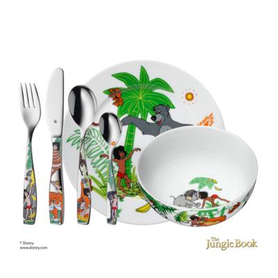 Kids cutlery set Disney Jungle Book, 6-piece