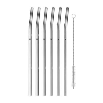 BARIC Straws 6 pcs. 240 mm with brush