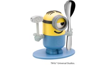 Egg cup set Minions with spoon, 2-piece