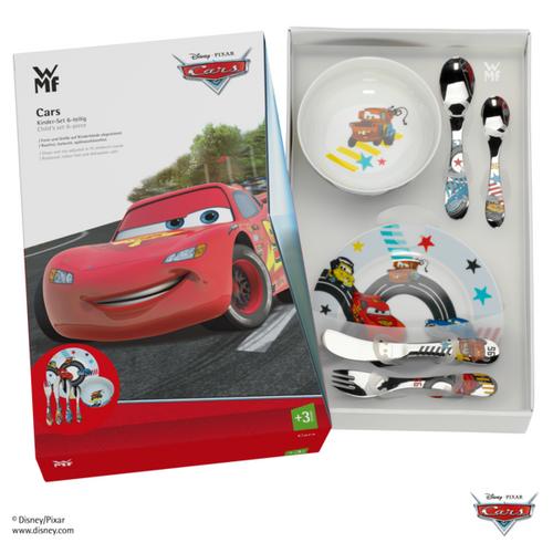 WMF Disney Cars 2 6-piece Cromargan Children’s Cutlery Set 12.8601.9964 New 
