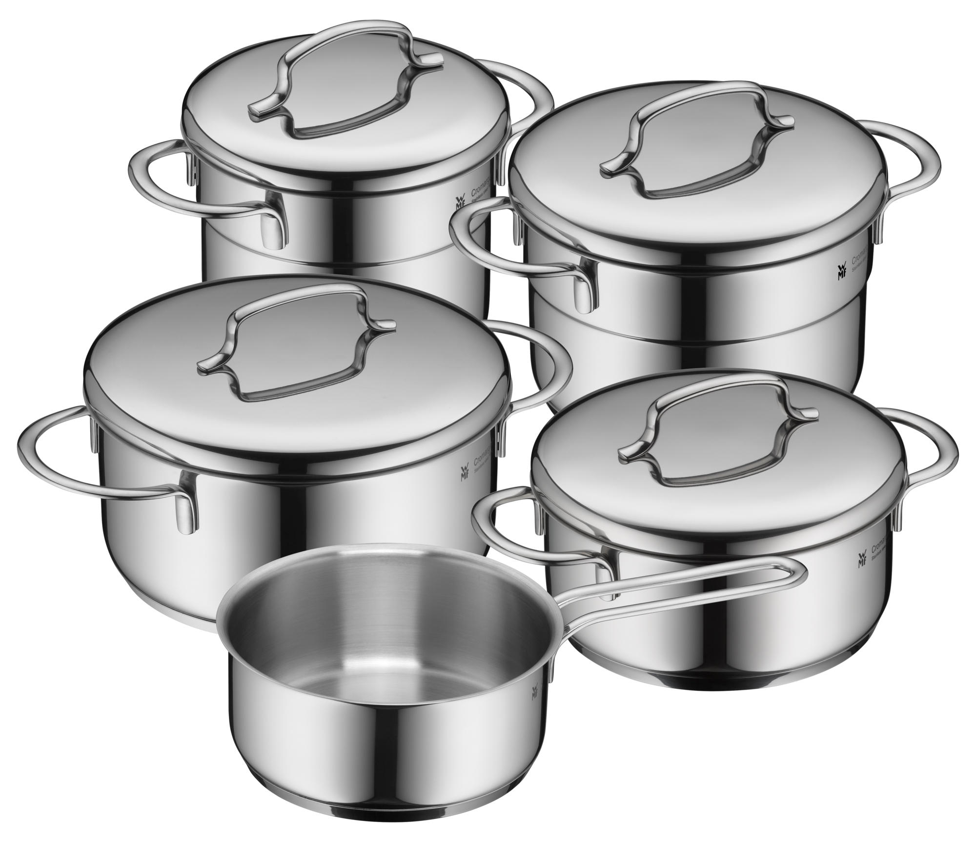 Mini Cookware 5-Piece Pot Set