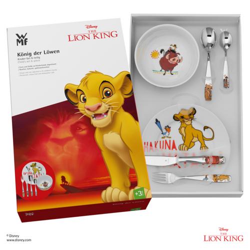 Set  The Lion King 6 tlg mit Gravur WMF Kinder 