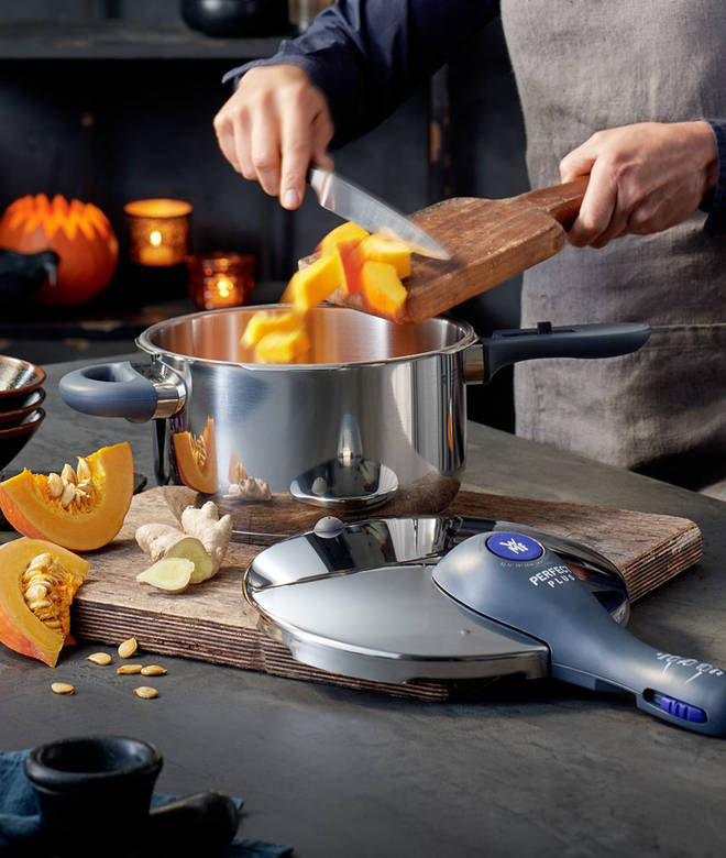 WMF pressure cookers  Vitamin-friendly and time-saving cooking