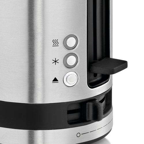 Space-saving 1-slice toaster