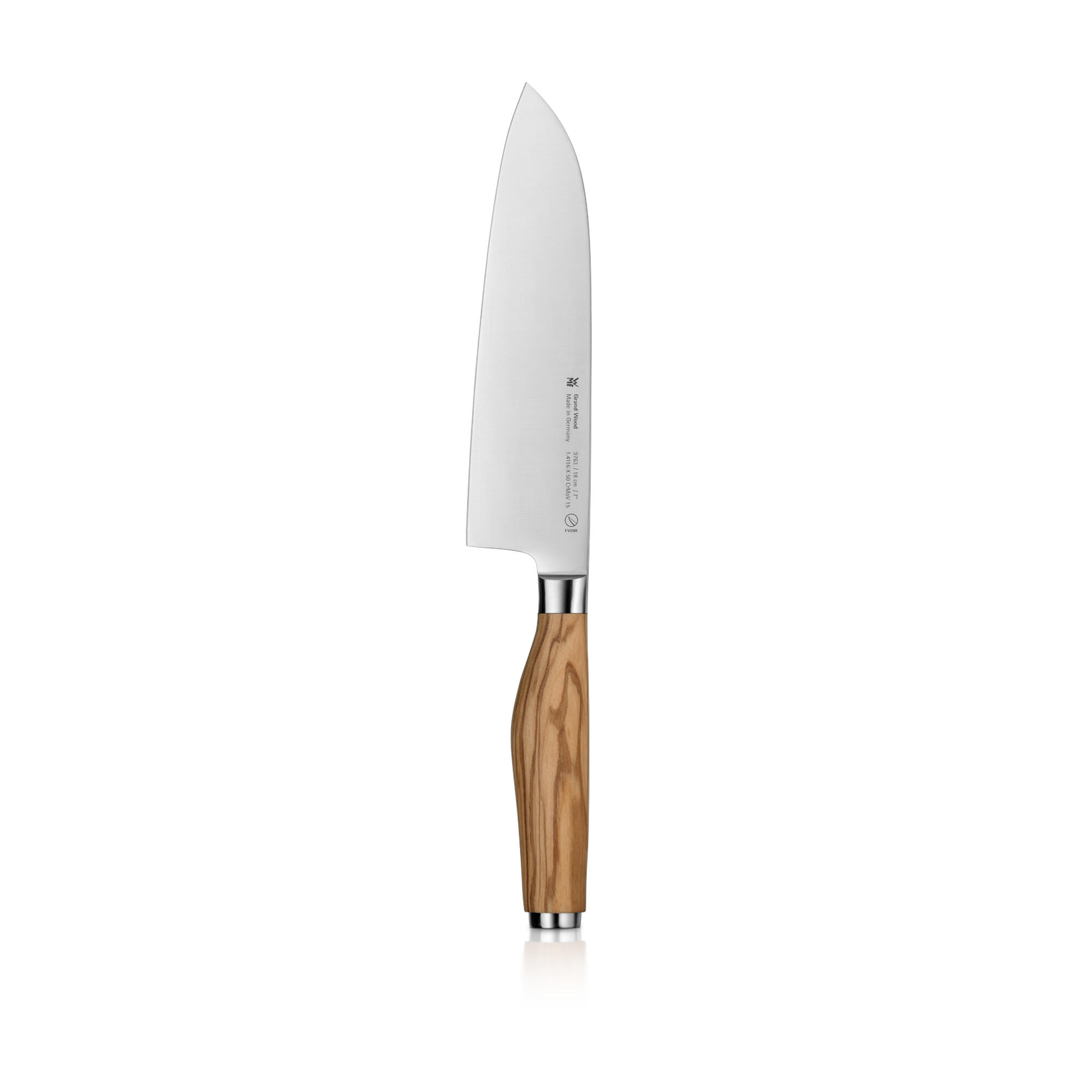 Grand Wood Santoku Knife 18 cm