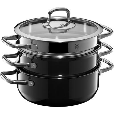 Fusiontec Compact Cookware Set 3pcs. Black