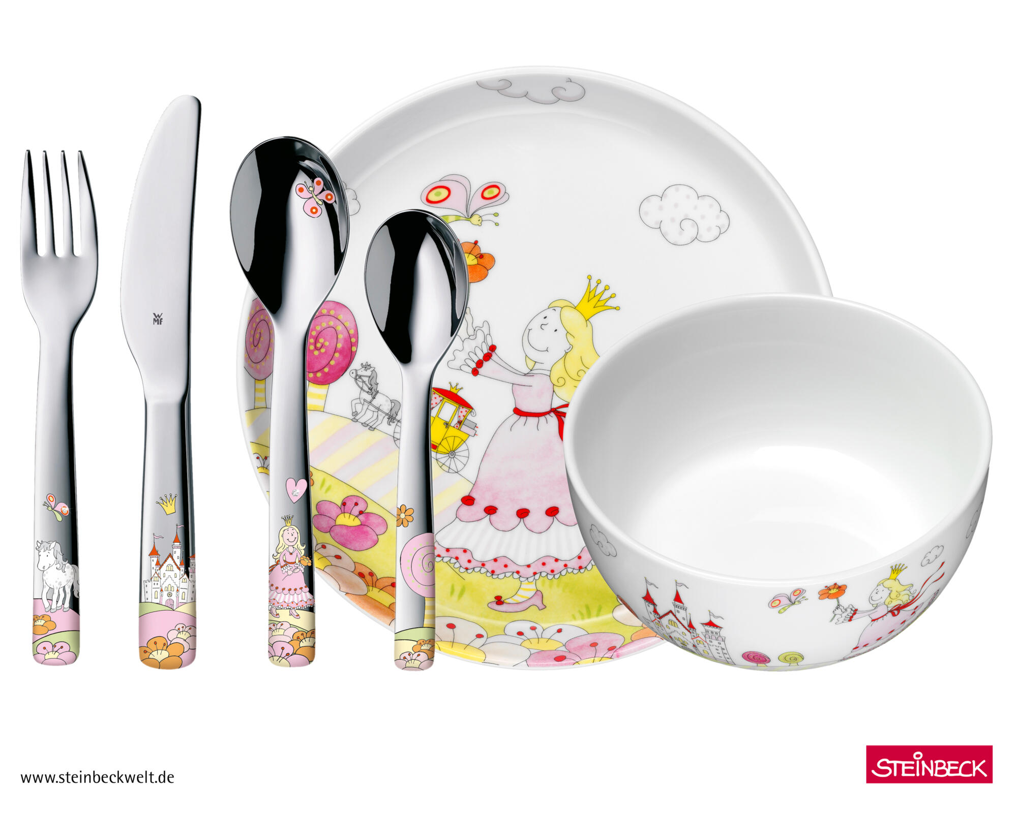 Kids cutlery set Princess Anneli, 6-piece