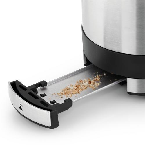 Space-saving 1-slice toaster