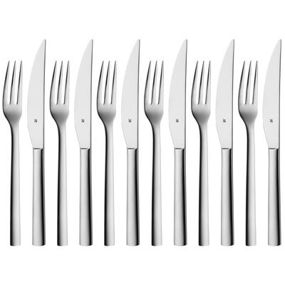 Steak knife and fork set NUOVA, 12-piece