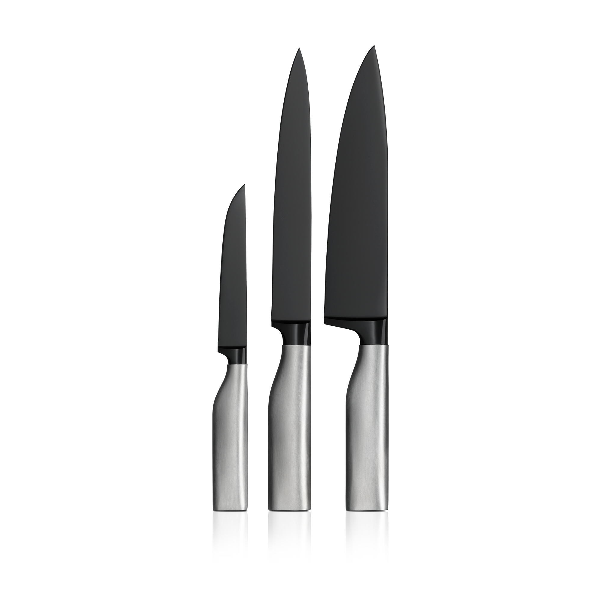 Ultimate Black 3-Piece Knife Set