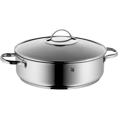 Oven pan ø 28 cm with glass lid