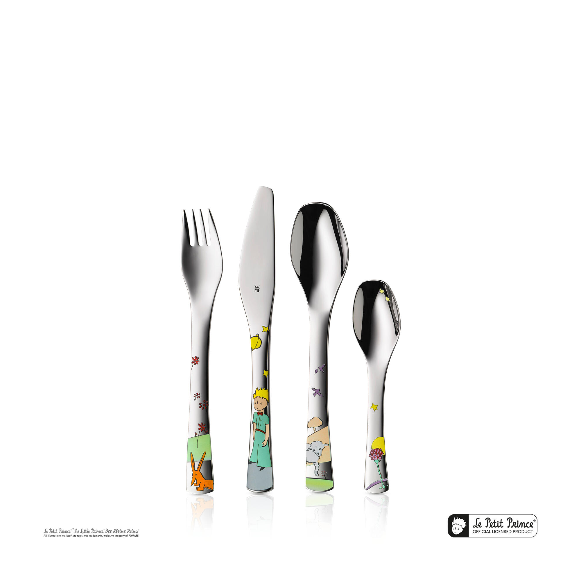 Kids cutlery set The Little Prince, 4-piece