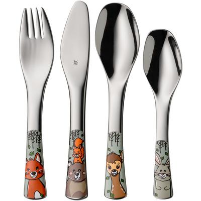 Forest Friends, Kids Cutlery Set, 4-piece, Children's Cutlery
