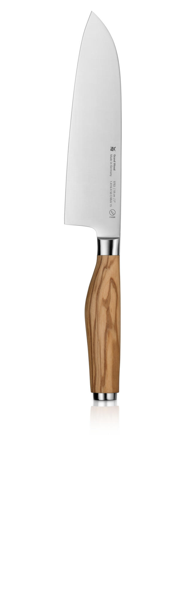 Grand Wood Santoku Knife 18 cm