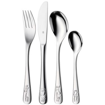 Kids cutlery set Safari, 4-piece