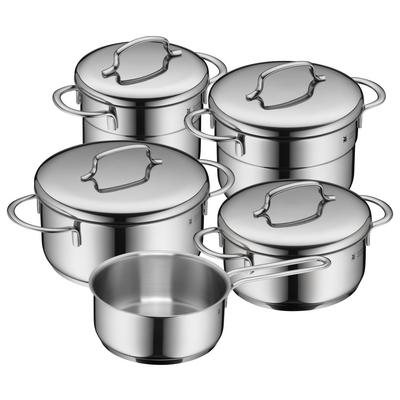 Mini Cookware 5-Piece Pot Set
