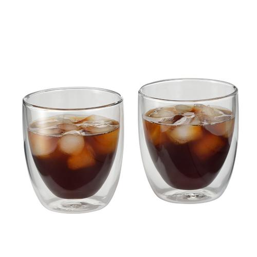 Double-walled thermo glass
